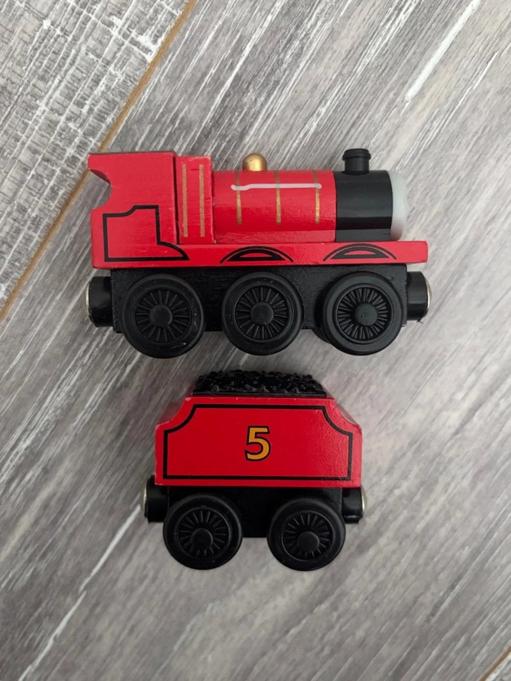 Wooden James and Tender - Thomas & Friends
